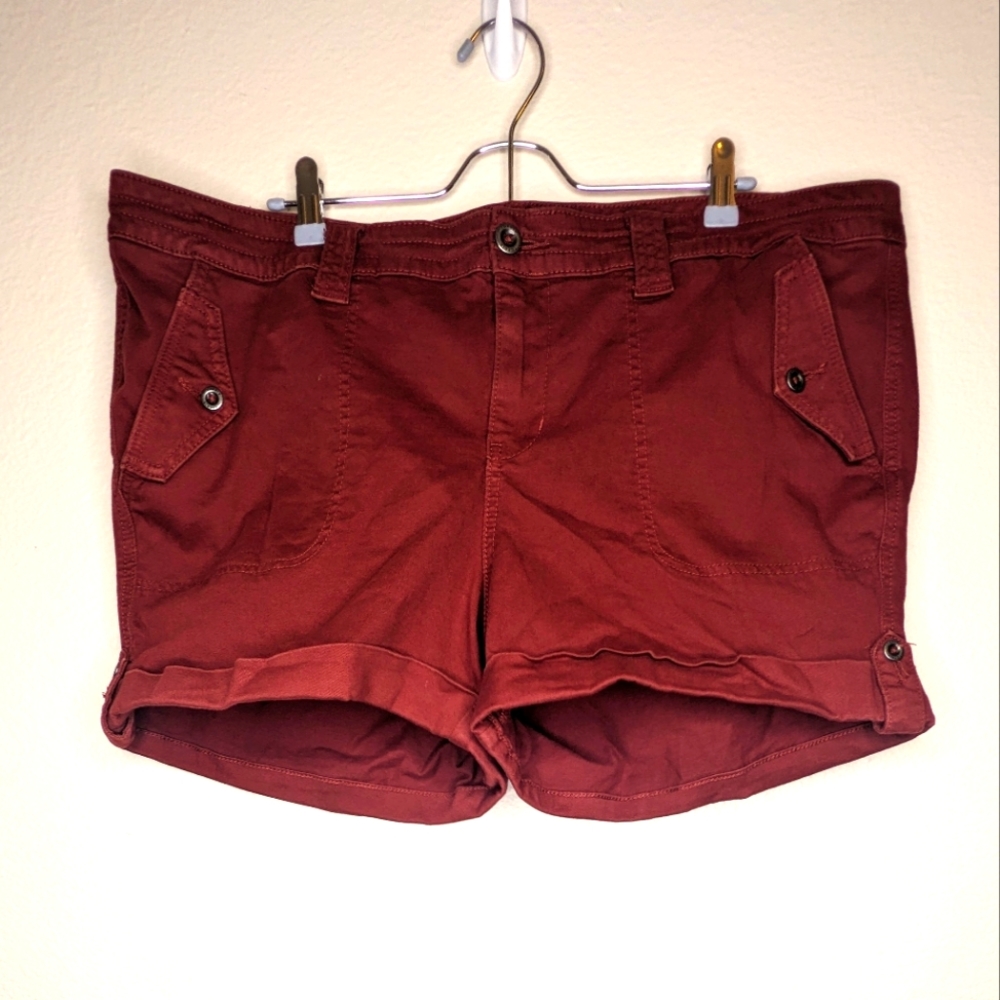 Torrid Red Shorts